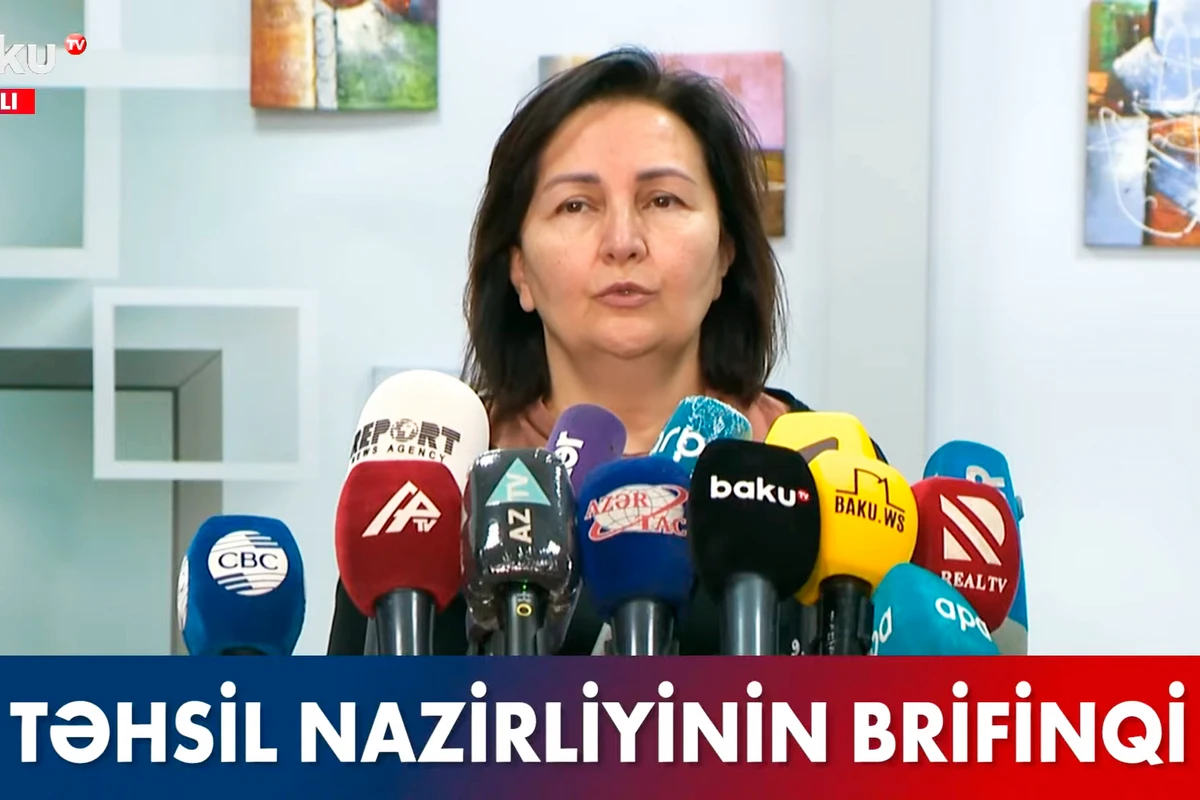Təhsil Nazirliyinin rəsmiləri əyani təhsillə bağlı qərarı şərh edib - VİDEO