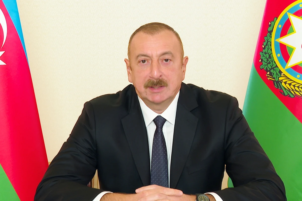 Ильхам Алиев обратился к гражданам Азербайджана