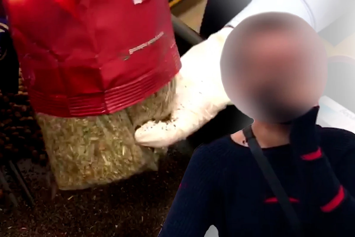 Dünyanın ən təhlükəli narkotikini Azərbaycana gətirən qadının görüntüləri - VİDEO