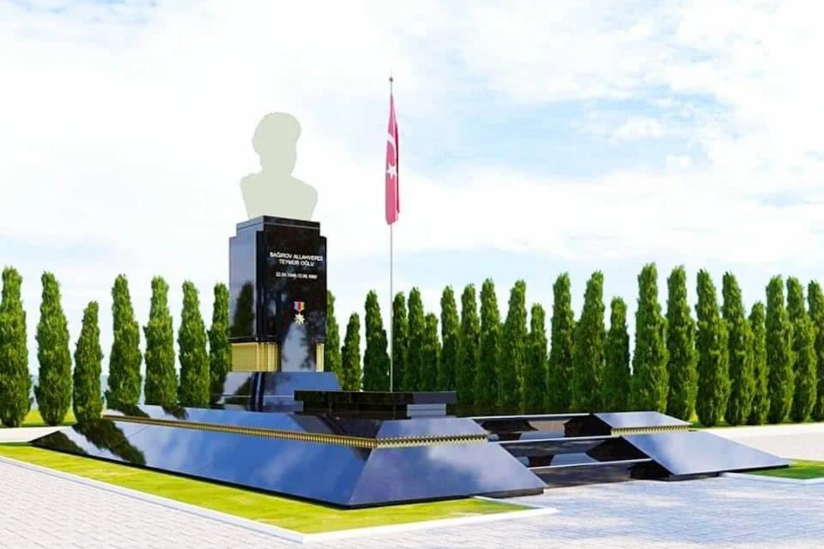 Allahverdi Bağırovun məzarı belə olacaq - FOTO