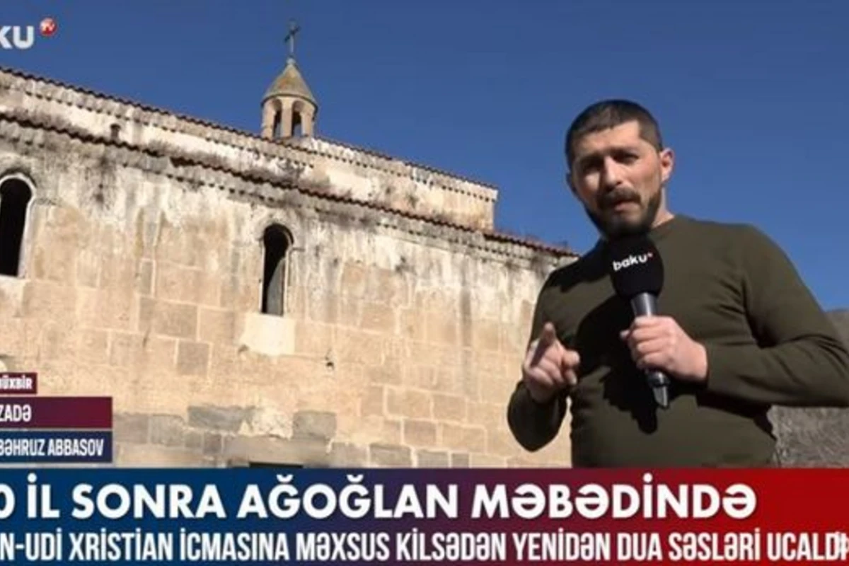 180 il sonra Ağoğlan məbədində ibadət - VİDEO