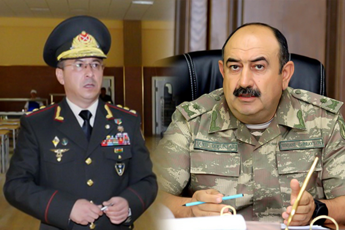 Generallar Rövşən Əkbərov və Xəqani Cəbrayılov ehtiyata buraxılıb