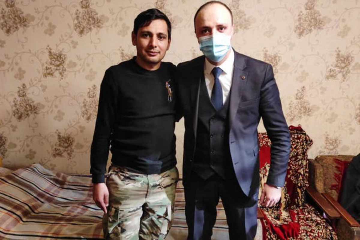 Nazirlik əməkdaşları Bayram Kərimovu ziyarət etdi