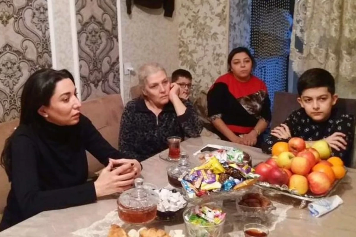 Ombudsman şəhid ailələrini ziyarət edib - FOTO