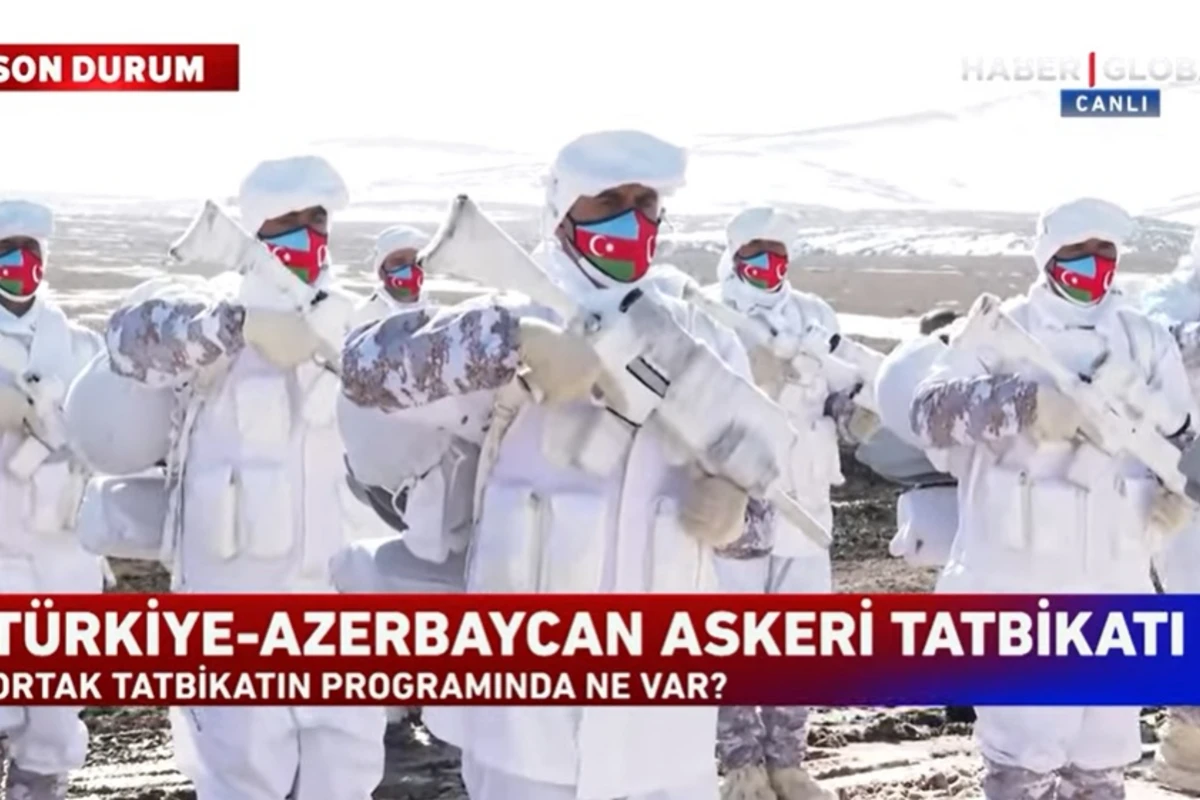Azərbaycan-Türkiyə hərbçiləri belə and içdilər - VİDEO