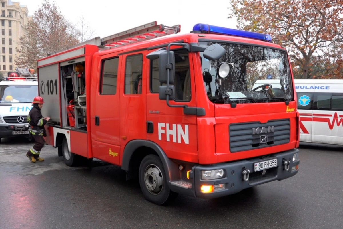 Bakıda sexdə yanğın olub Bakıda sexdə yanğın olub