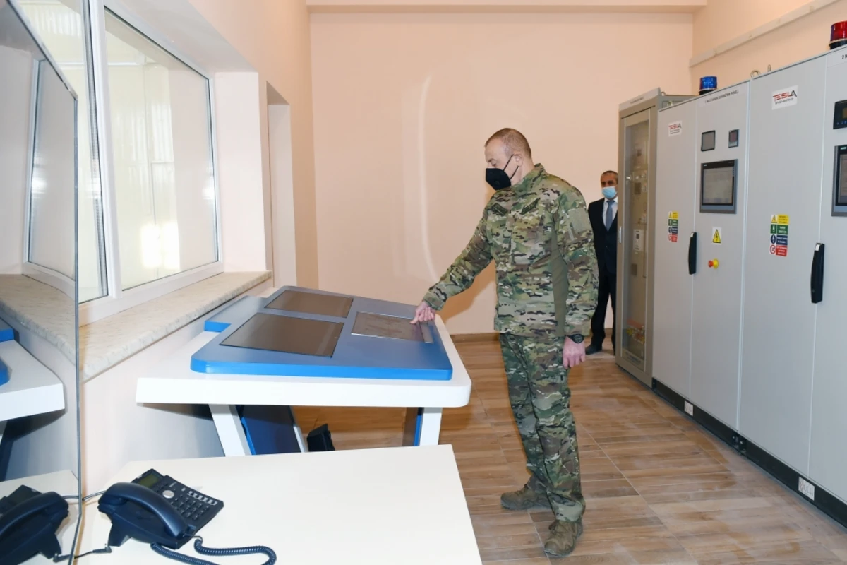 Президент и Первый вице-президент приняли участие в открытии Гюлябирдской ГЭС - ФОТО