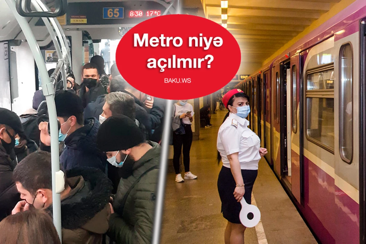 Metro ilə bağlı unikal təklif - Səhər 07:00-dan 10:00-a kimi və axşam...