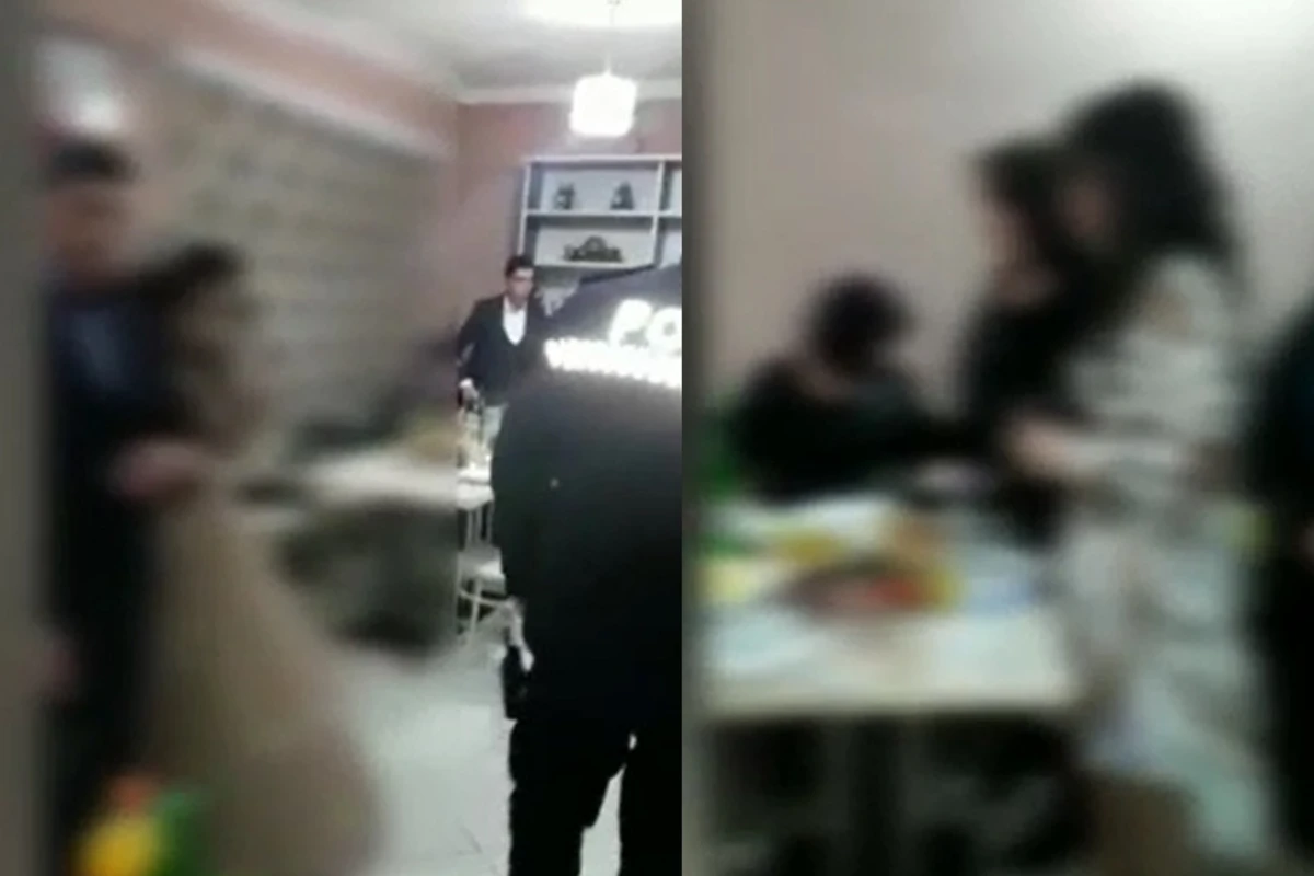 Gizli keçirilən “Xınayaxdı” məclisinə qəfil polis əməliyyatı: Bəylə gəlin cərimələndi - VİDEO