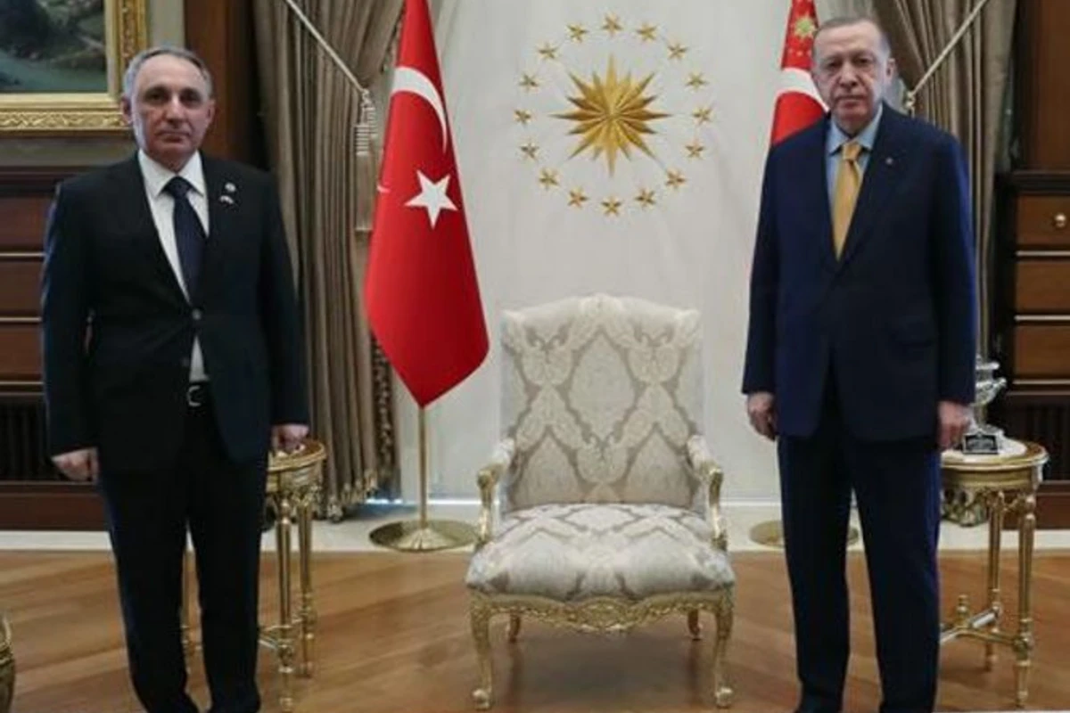 Ərdoğan Kamran Əliyevi qəbul edib