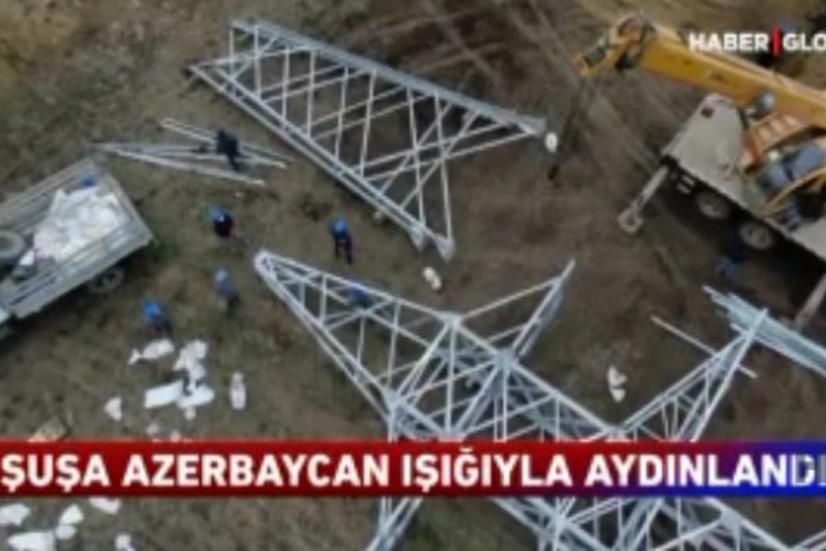 “Haber Global” Şuşa şəhərindən reportaj hazırladı – VİDEO