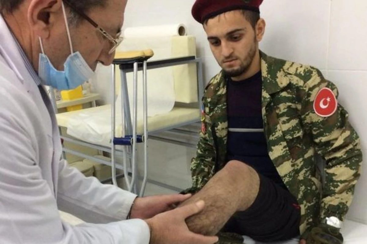Daha bir qazimiz yüksək texnologiyalı protezlə təmin edilir - FOTO