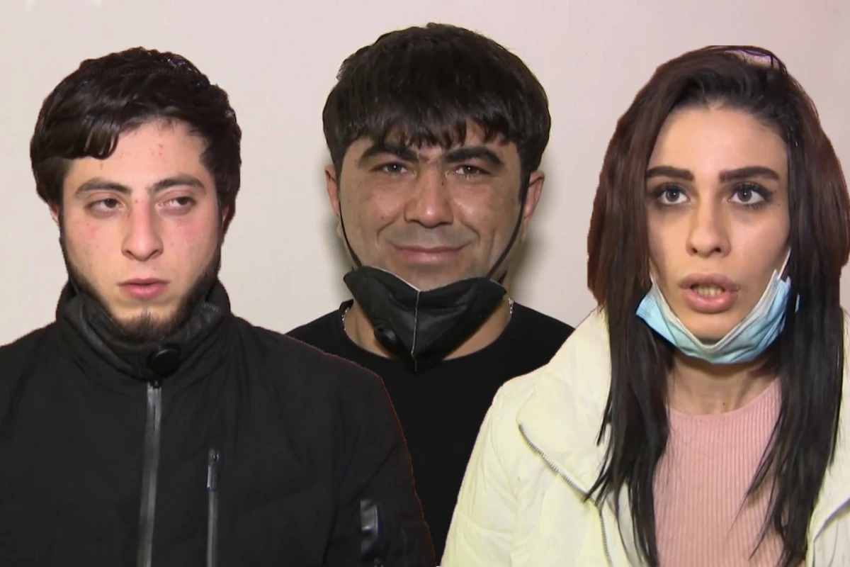 Oğlanı maşına basıb atvyorka ilə vurdular - Quldurluq edən dəstənin əməlləri - VİDEO