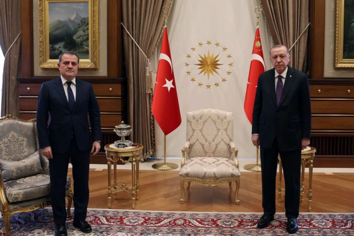Ərdoğan Azərbaycanın xarici işlər nazirini qəbul edib Ərdoğan Azərbaycanın xarici işlər nazirini qəbul edib