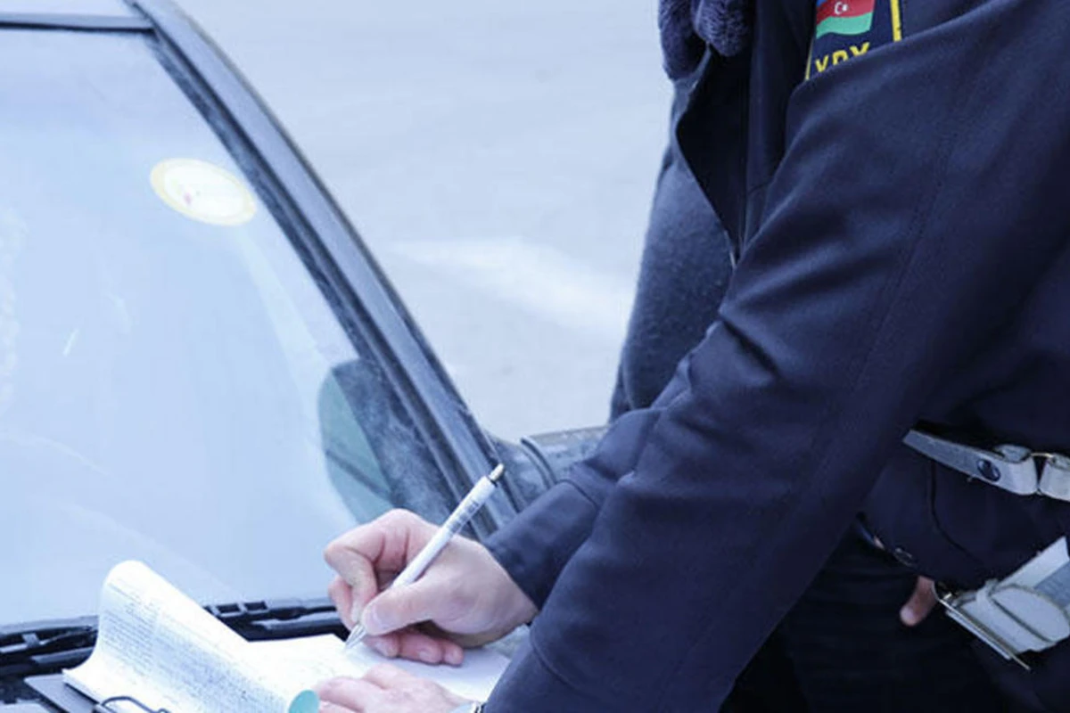 Yol polisi Vahid Mustafayevin şirkətinə cərimə protokolu yazdı