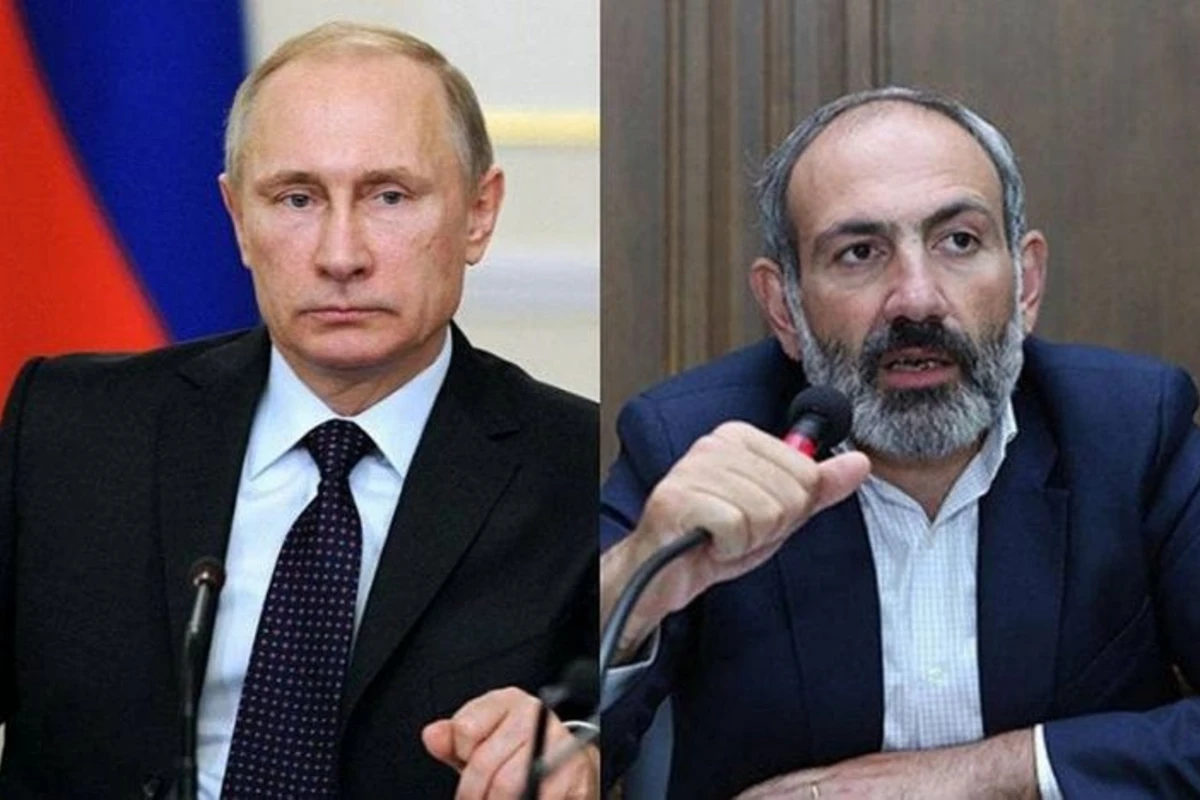 Putinlə Paşinyan arasında telefon danışığı olub Putinlə Paşinyan arasında telefon danışığı olub
