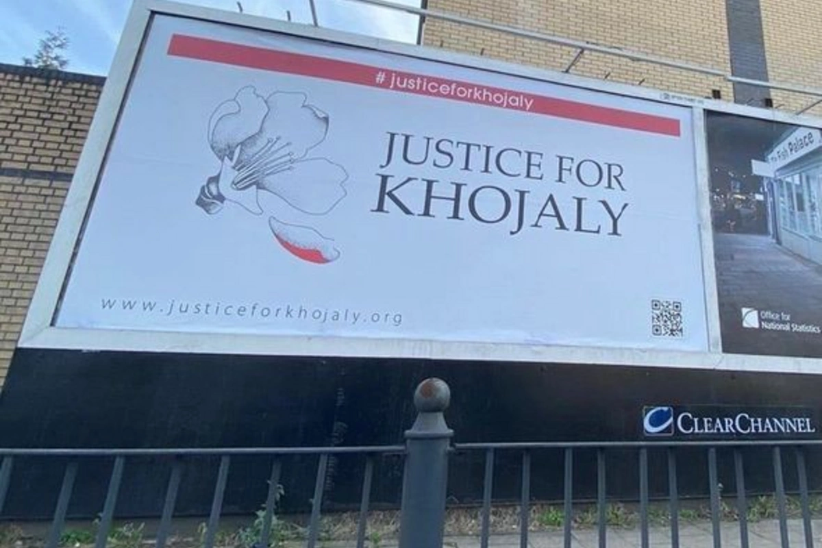 Londonda “Justice For Khojaly” aksiyası - FOTO Londonda “Justice For Khojaly” aksiyası - FOTO