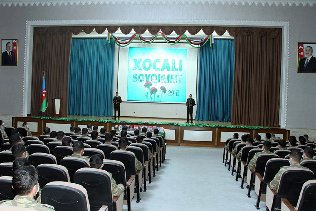 Xocalı soyqırımının 29-cu ildönümü ilə əlaqədar Azərbaycan Ordusunda silsilə tədbirlər keçirilib - VİDEO