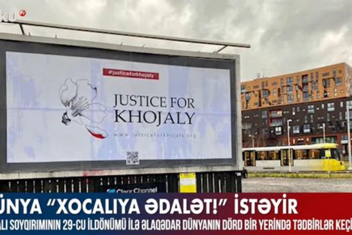 Xocalı soyqırımının 29-cu ildönümü ilə əlaqədar dünyanın dörd bir yerində tədbirlər keçirilib – VİDEO Xocalı soyqırımının 29-cu ildönümü ilə əlaqədar dünyanın dörd bir yerində tədbirlər keçirilib – VİDEO