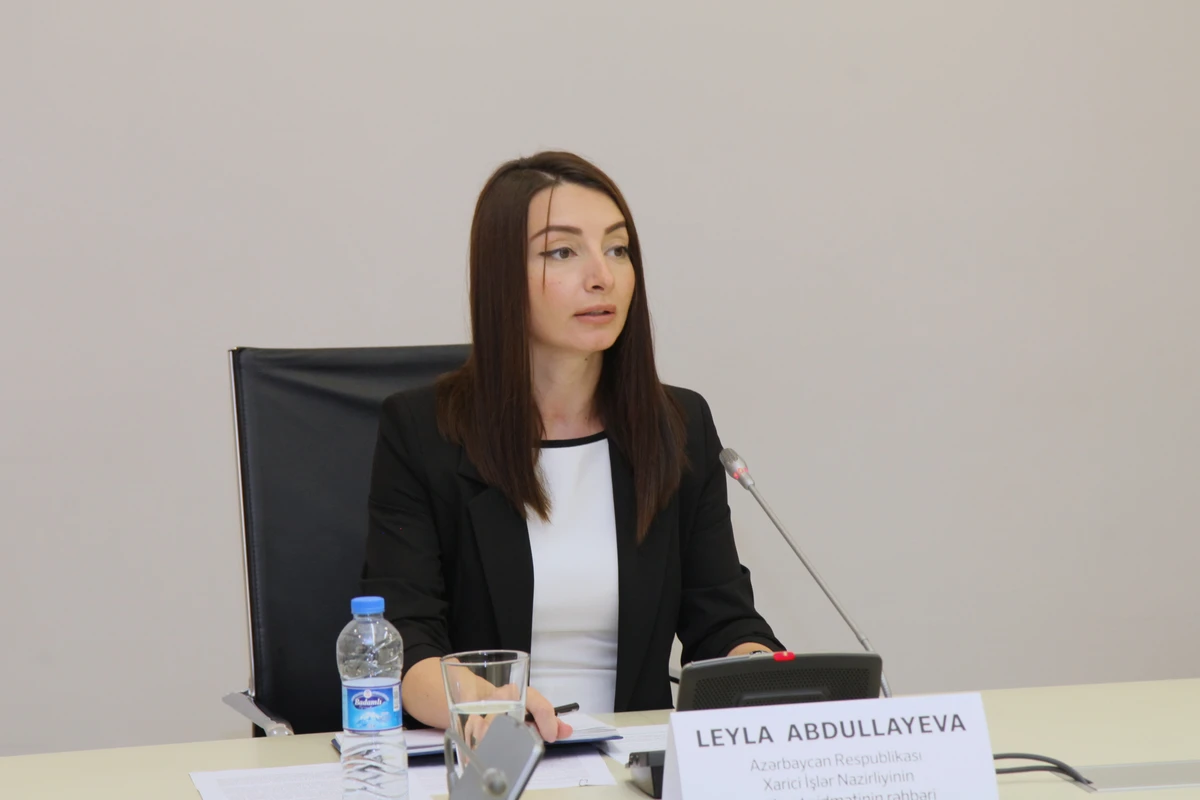Leyla Abdullayeva: Ermənistanın pozucu yanaşması Yerevanın mənfur niyyətini nümayiş etdirir