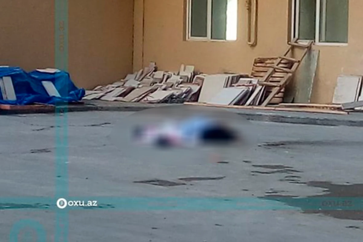 Bakıda kişi intihar etdi - Ürəyi zəif olanlar baxmasın! - FOTO