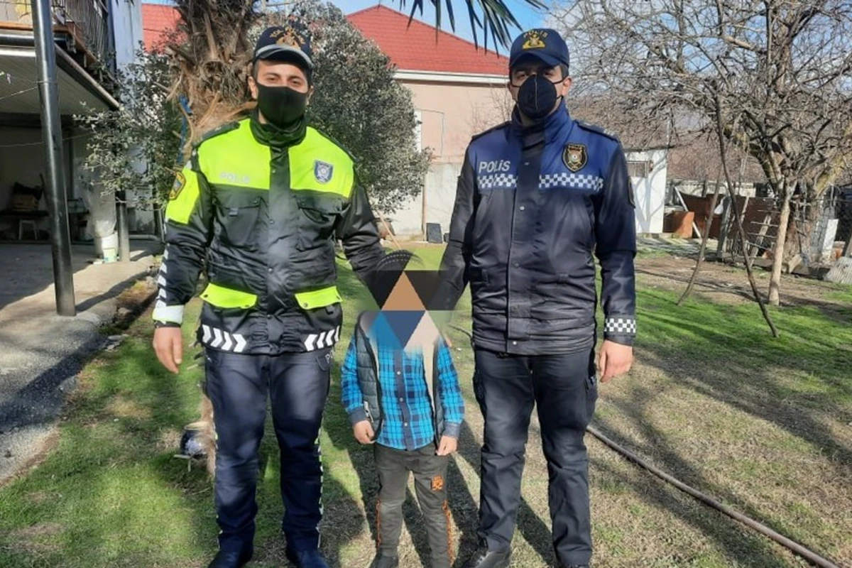 Balakəndə polislər itkin düşən azyaşlını tapdılar