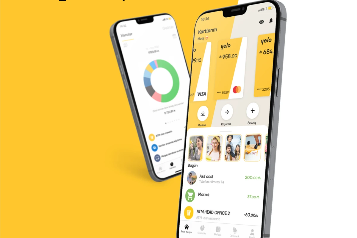 Новое яркое мобильное приложение от Yelo Bank