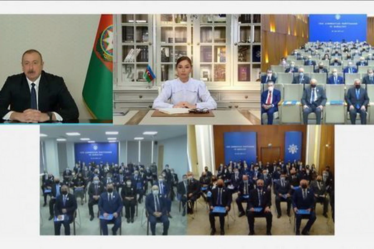 Сегодня состоялся VII съезд партии Ени Азербайджан - ВИДЕО