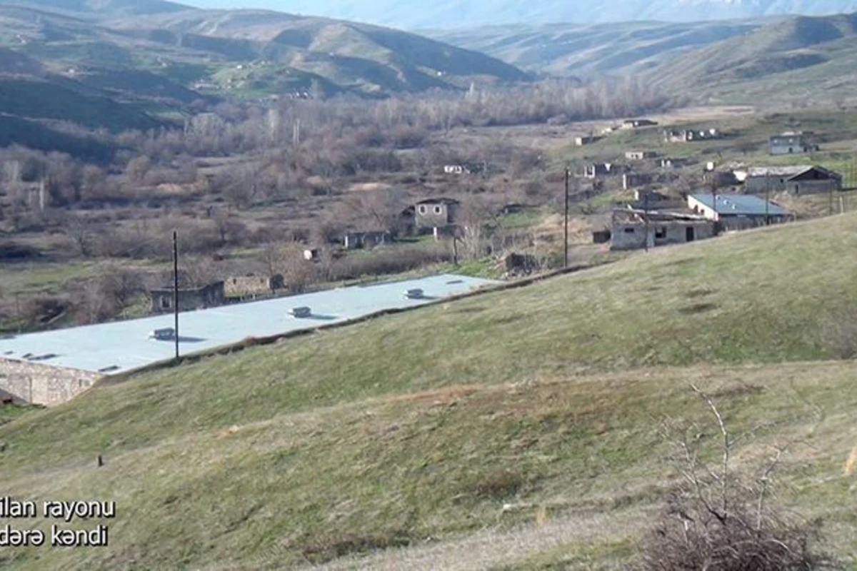 Село Гарадере Зангиланского района - ВИДЕО