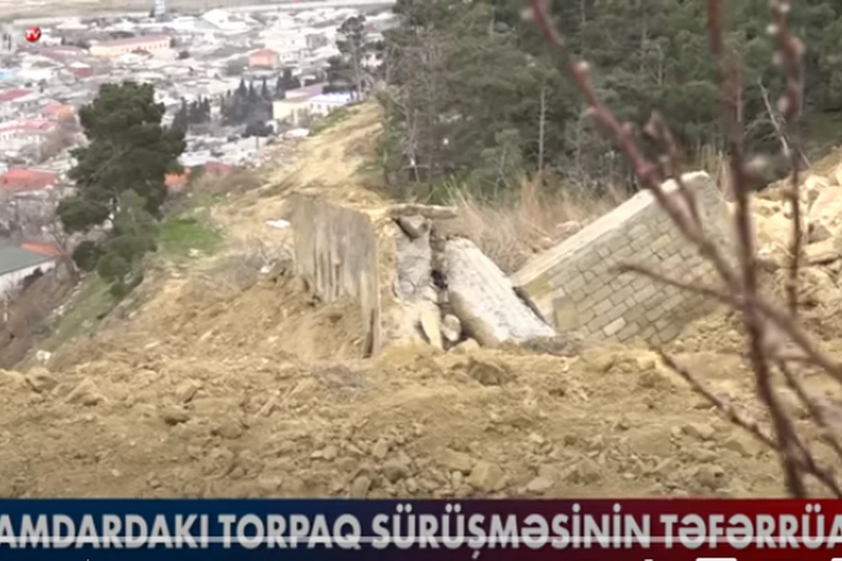 Стали известны причины оползня в Бадамдаре – ВИДЕО