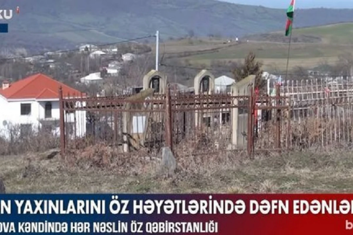 Азербайджанское село, где умерших хоронят во дворах - ВИДЕО