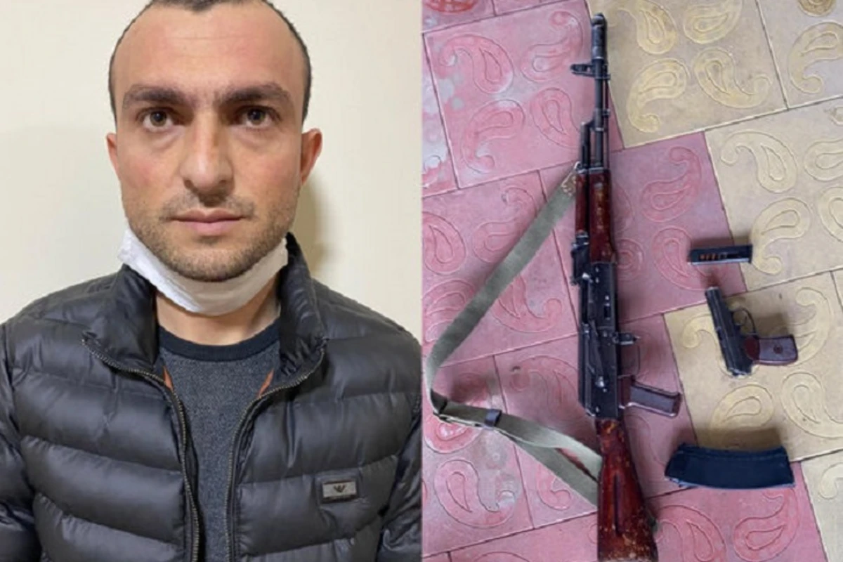 “Bandotdel” əməliyyat keçirdi: Silahlı şəxs tutuldu - FOTO