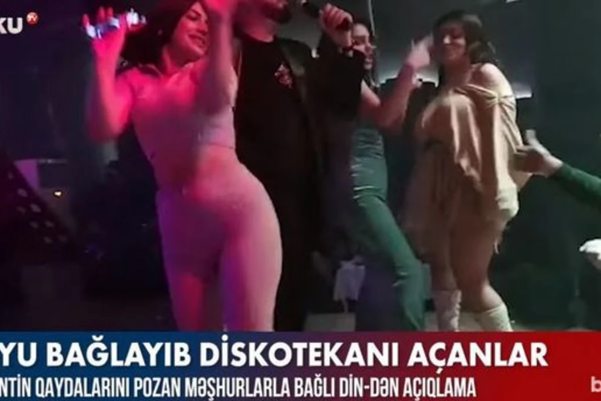 Toyu bağlayıb diskotekanı açanlar – VİDEO