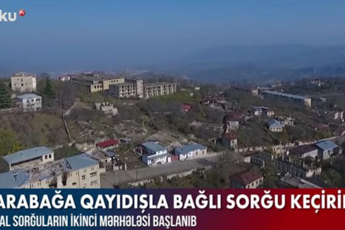 Qarabağa qayıdışla bağlı sorğuların ikinci mərhələsi başlanıb - VİDEO