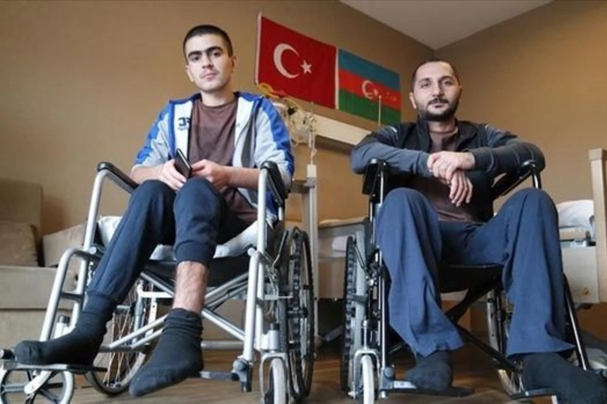 Türkiyədə reabilitasiya keçən qazilərimizdən xəbər var - FOTO