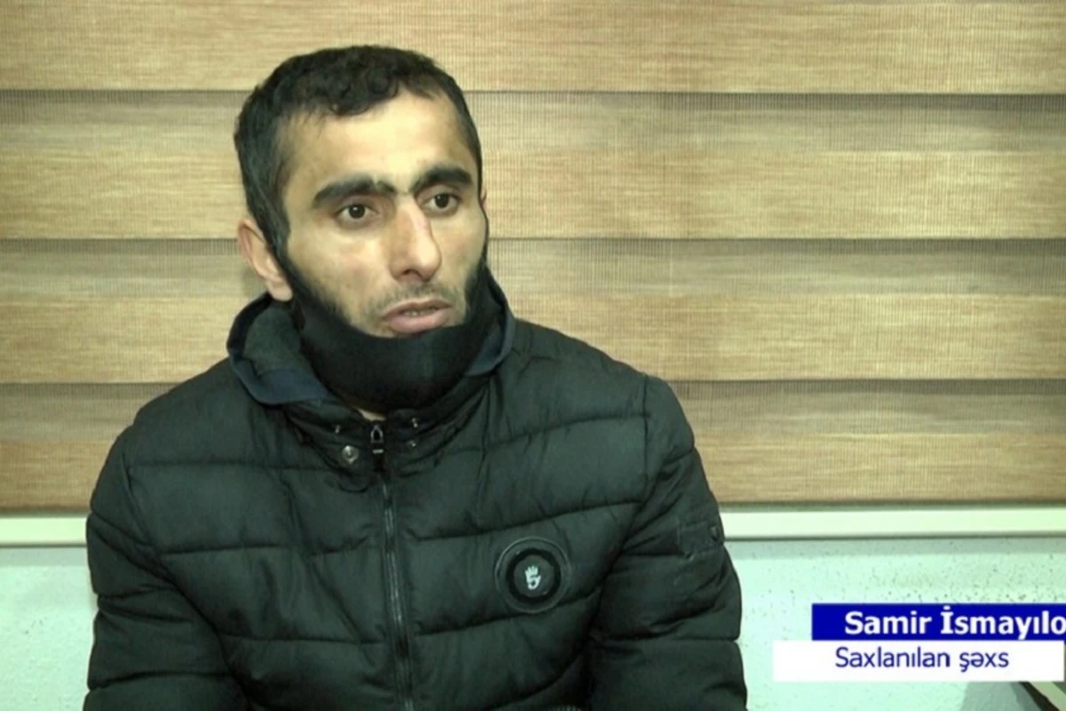 Gürcüstanda bir neçə cinayət törədən şəxs Bakıda saxlanılıb - VİDEO