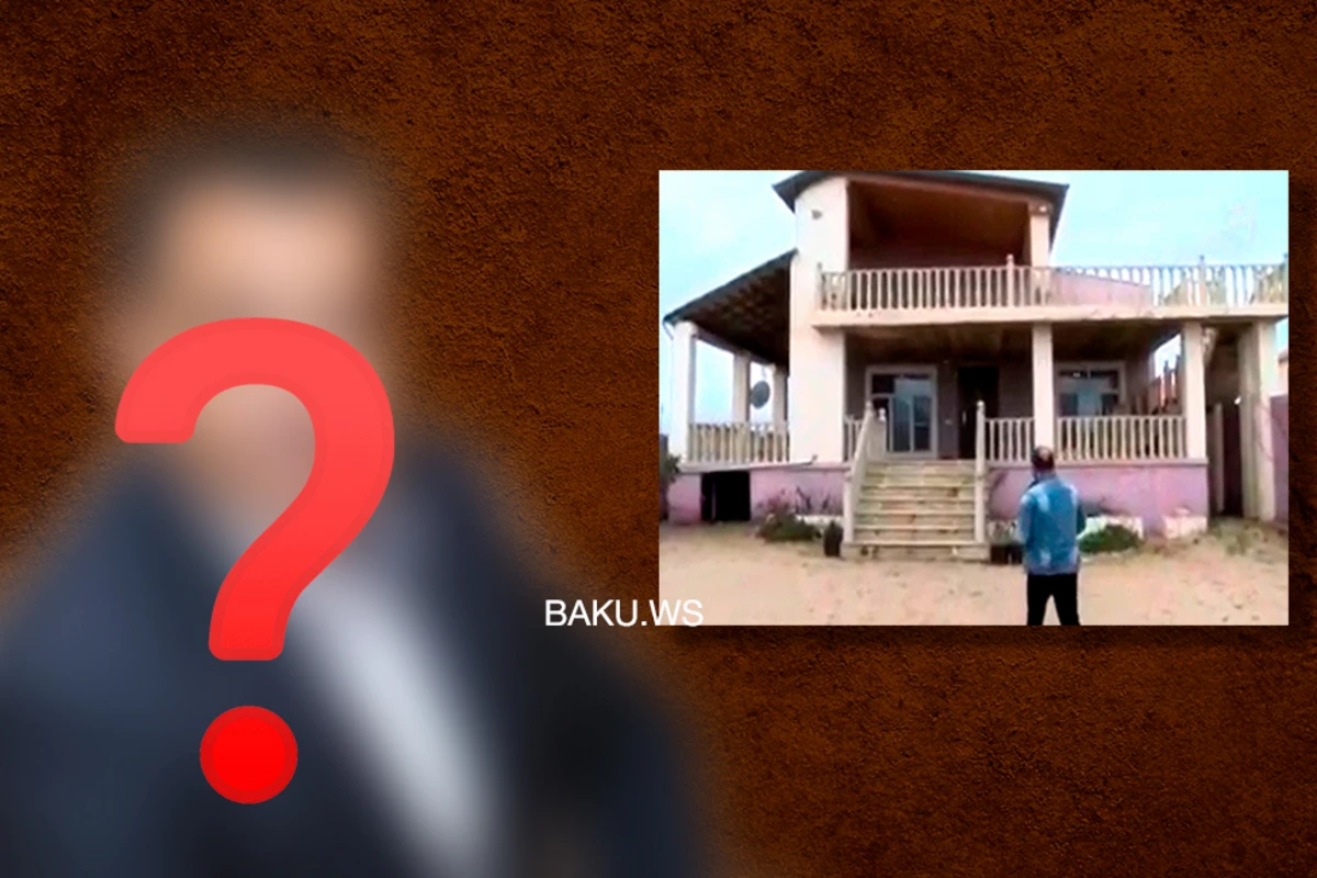Tanınmış əməkdar artistin bağ evi - VİDEO