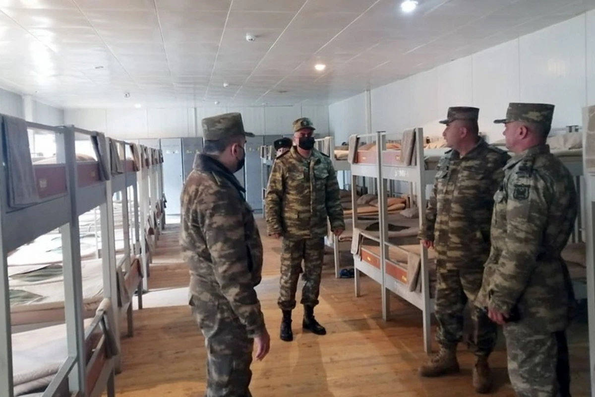 MN və Hərbi Prokurorluğun nümayəndələri hərbi hissələrdə olublar - FOTO MN və Hərbi Prokurorluğun nümayəndələri hərbi hissələrdə olublar - FOTO