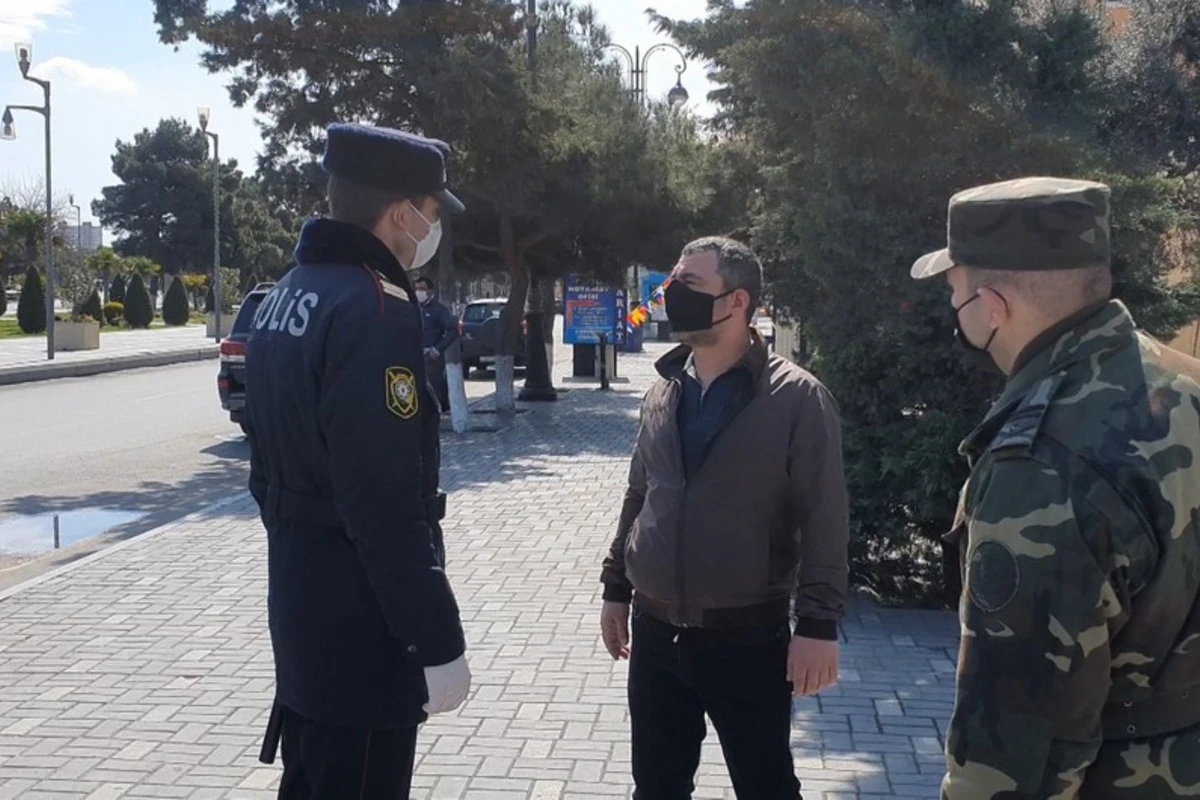В Баку задержали разгуливающих больных коронавирусом