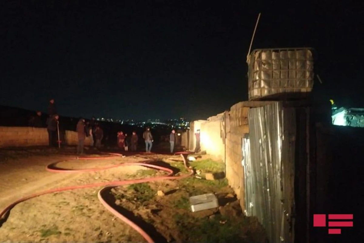 Abşeronda keçmiş məhkum yaşadığı evi yandıraraq həyat yoldaşına xəsarət yetirib - FOTO