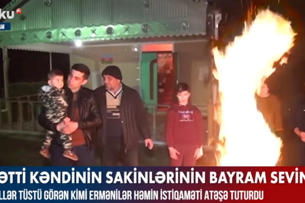 Əfətti kənd sakinlərinin illər sonra rahat keçirdikləri bayram sevinci - VİDEO