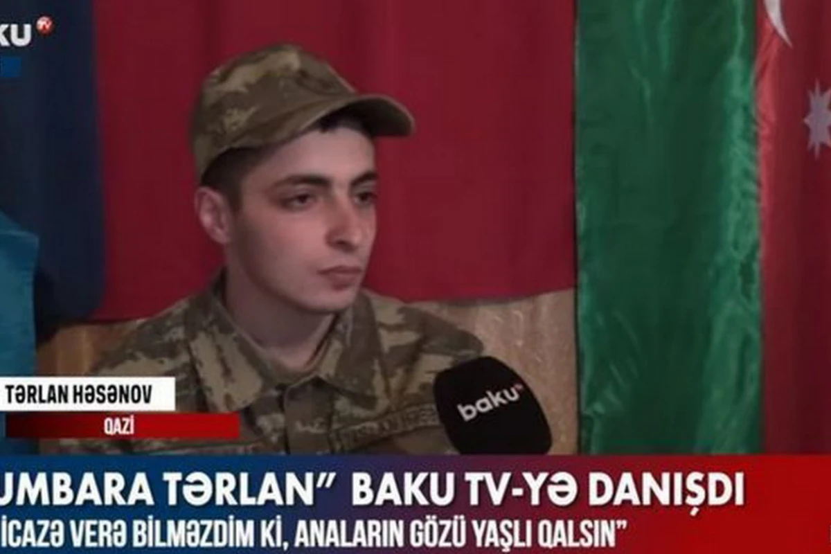 Тарлан Гасанов: Я думал лишь о том, как спасти жизни своих боевых товарищей - ВИДЕО