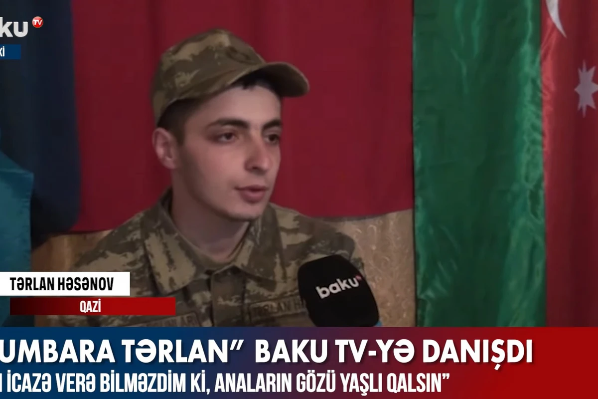 Baku TV “Qumbara” Tərlanın evində - Əsgər yoldaşlarını xilas edən qəhrəman - VİDEO