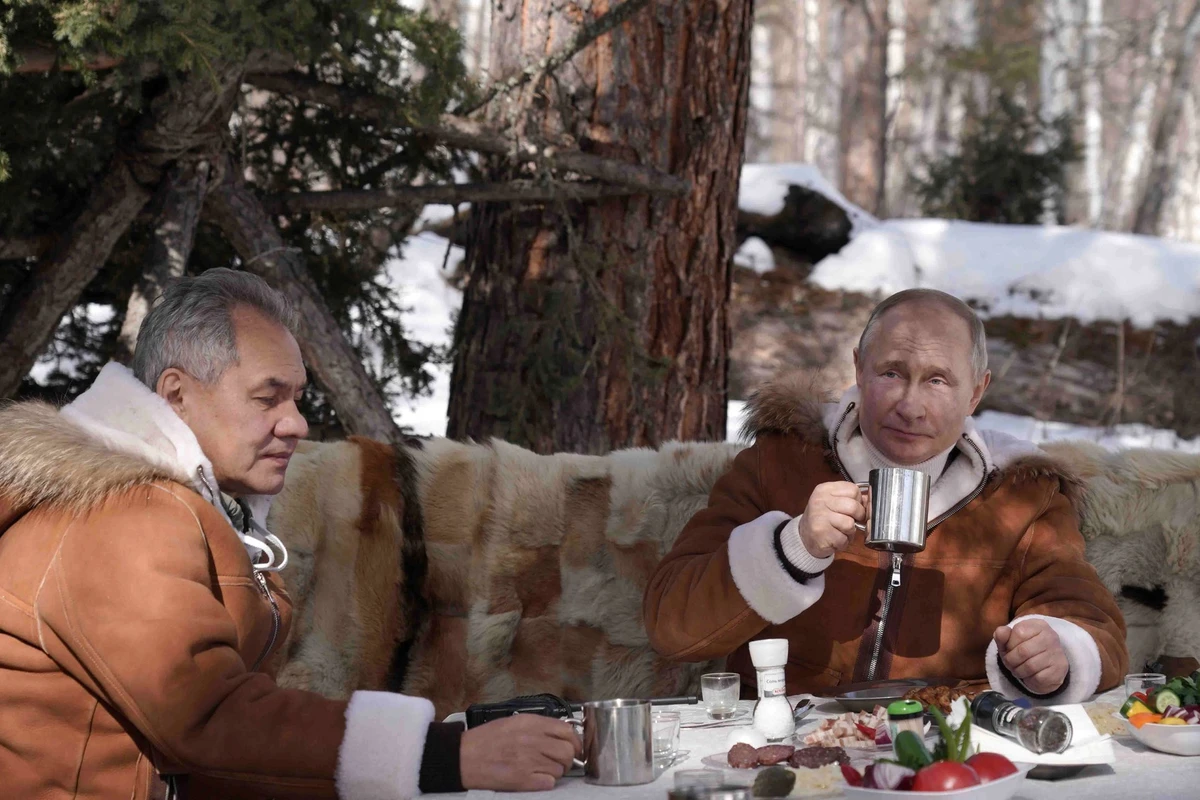 Putinin Sibirdəki istirahətindən maraqlı görüntülər - VİDEO