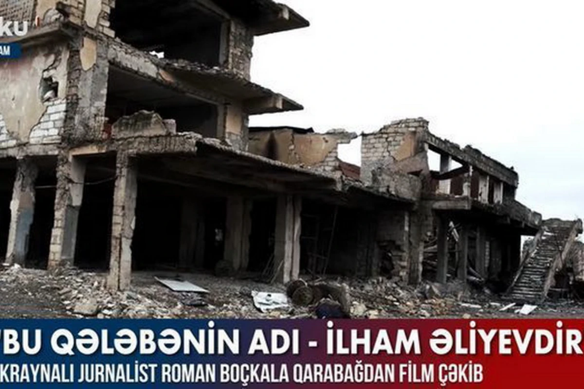 Украинский журналист снял репортаж о Карабахе - ВИДЕО