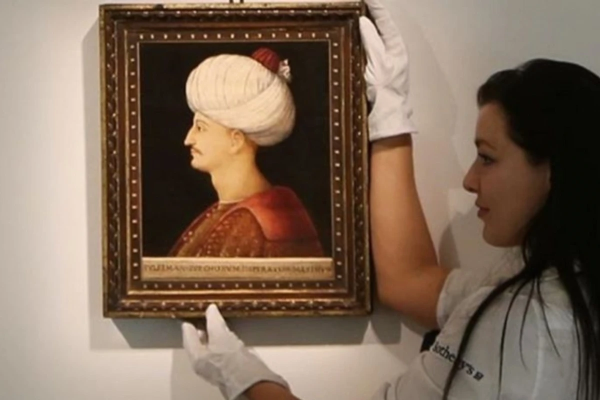 Qanuni Sultan Süleymanın portreti hərraca çıxarılacaq
