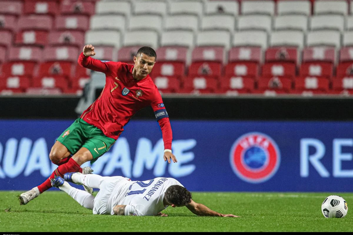 Азербайджан минимально уступил Португалии