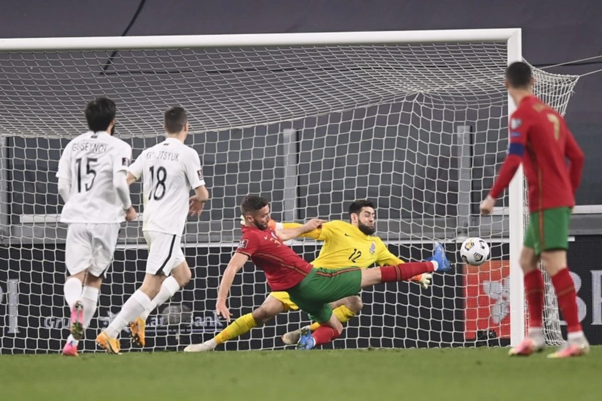Portuqaliya ilə matçın ən yaxşısı bu futbolçu seçilib