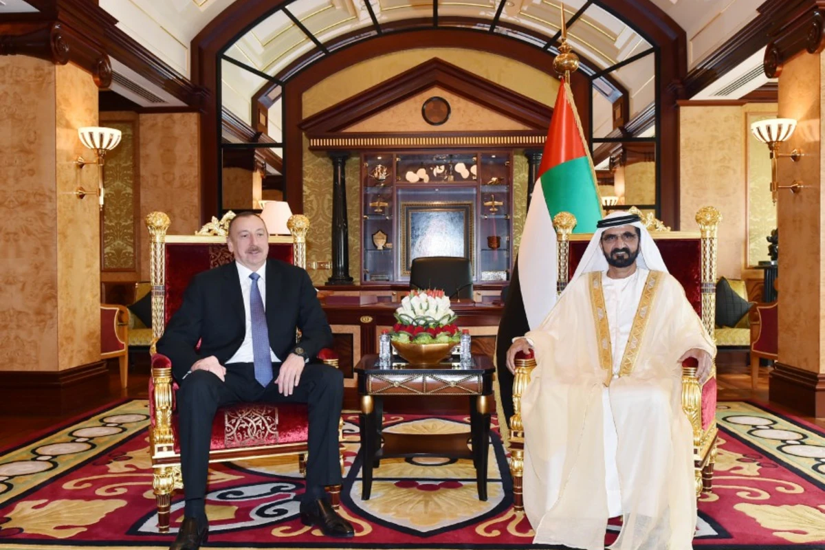 Azərbaycan prezidenti Dubay əmirinə başsağlığı verdi
