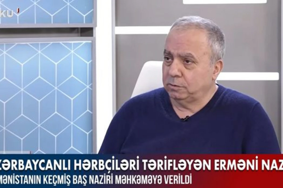 Azərbaycanlı hərbçiləri tərifləyən erməni naziri məhkəməyə verdilər – VİDEO
